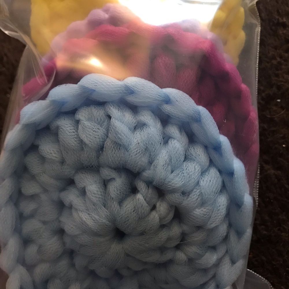 Crochet Dish-Pan-Skin Exfoliating Scrubbies - Picture 5 of 8